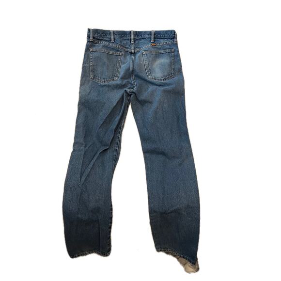 Rustler Blue Straight Leg Jeans, Men's 36x36 - Picture 2 of 3
